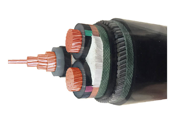 LA CHINE Isolation blindée du degré N2XY XLPE du cable électrique de veste de PVC de fil d'acier 90 fournisseur