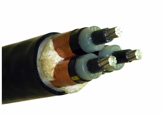 LA CHINE AL blindé du noyau 185mm2 du câble électrique 33KV 3/impression à l'encre de XLPE/PVC fournisseur