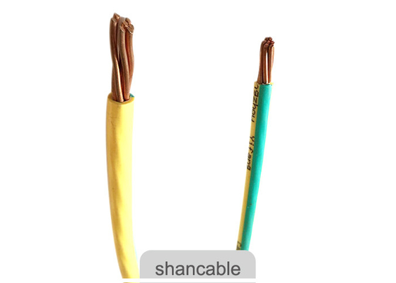 LA CHINE Fil de cuivre échoué de câble électrique, fil de cable électrique d'isolation de PVC de H05V-U/H07V-U fournisseur
